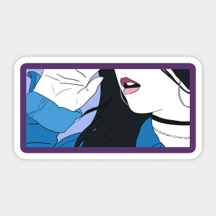 Girl Front Choerry Sticker